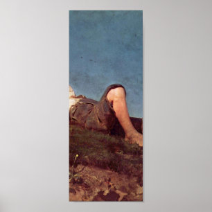 Franz von Lenbach - ein Schäferjunge Poster