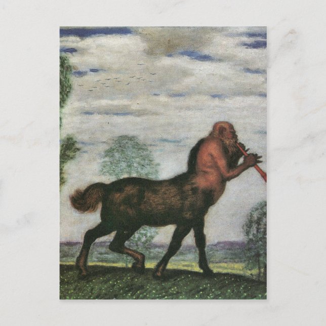 Franz von Stuck - Frühjahr Postkarte (Vorderseite)