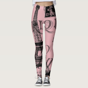 Franziskaner Reiseturm, Vintager Pariseiffelturm Leggings