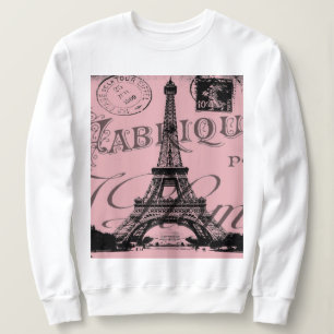 Franziskaner Reiseturm, Vintager Pariseiffelturm Sweatshirt