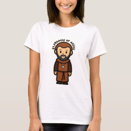 Franziskus von Assisi Katholischer T - Shirt für F