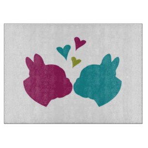 Franzose-Kuss Schneidebrett