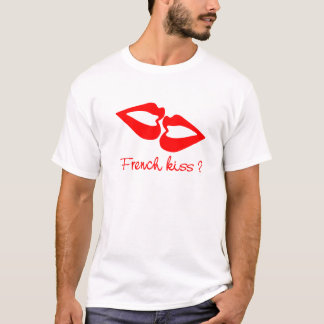Franzose-Kuss-T - Shirt