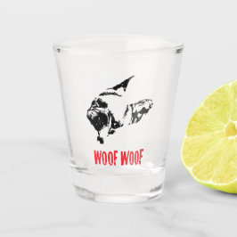  Franzose Schnapsglas