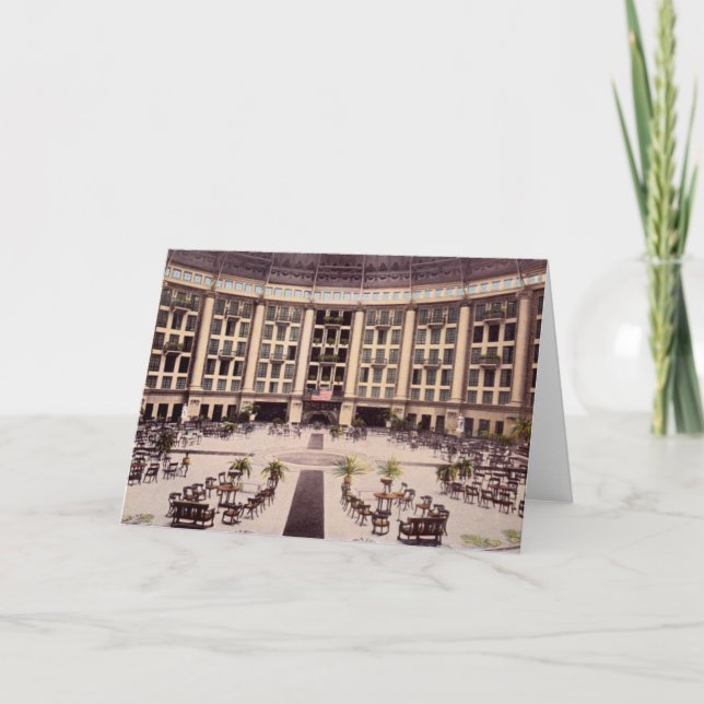 Franzosen lecken, WestBaden Frühlings-Hotel Karte (Vorderseite)