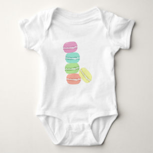 Franzosen Macaron Baby Strampler