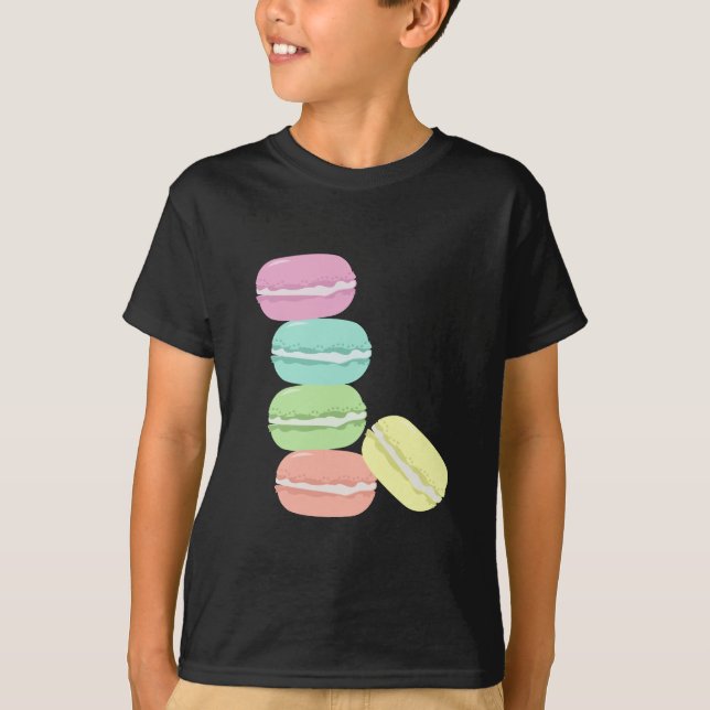 Franzosen Macaron T-Shirt (Vorderseite)