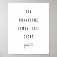 Französisch 75 Cocktail Rezept