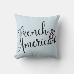 Französisch-Amerikaner-Kissen für Herzklopfen Kissen
