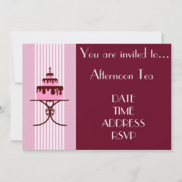 Französisch Art Deco Nachmittags Party Einladung