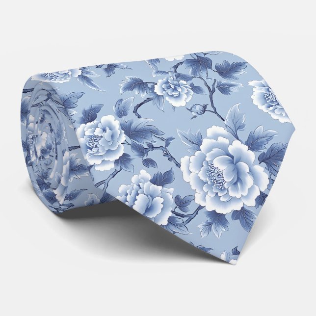 Französisch Blau Krawatte (Gerollt)