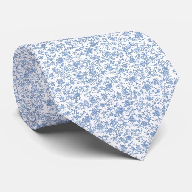 Französisch Blau Krawatte (Gerollt)