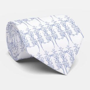 Französisch Blau Krawatte