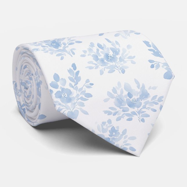 Französisch Blau Krawatte (Gerollt)