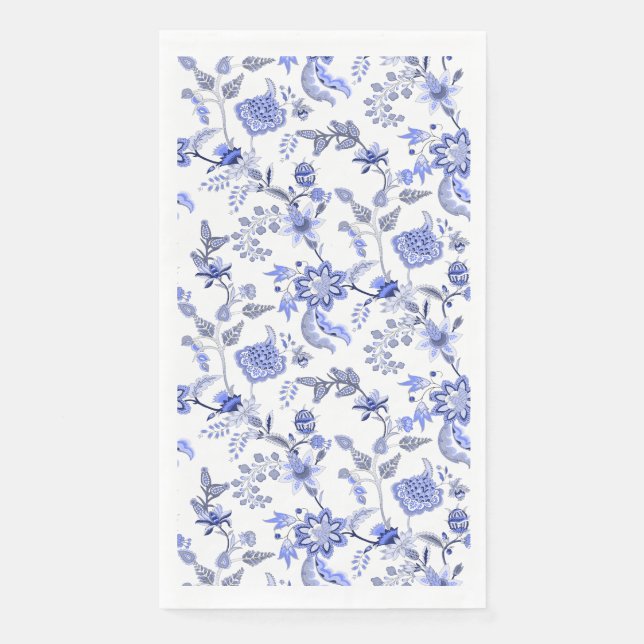 Französisch Blau Serviette (Vorderseite)