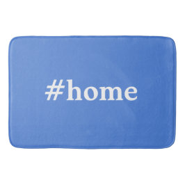 Französisch blau und weiß Solid #Zuhause Badematte