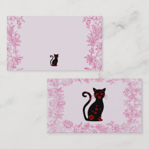 Französisch: Bonne Soiree Business Card Visitenkarte