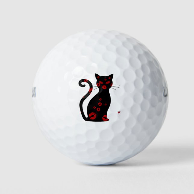 Französisch: Bonne Soiree Golf Balls Golfball (Vorderseite)
