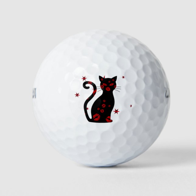 Französisch: Bonne Soiree Golf Balls Golfball (Vorderseite)
