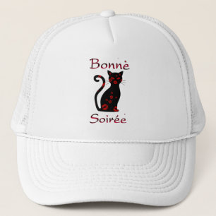 Französisch: Bonne Soiree Trucker Hat Truckerkappe
