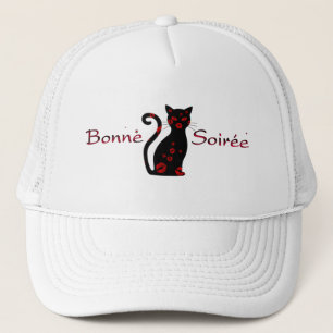 Französisch: Bonne Soiree Trucker Hat Truckerkappe