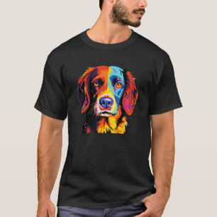 Französisch-Bretagne Spanische Mama Vater Dog Face T-Shirt