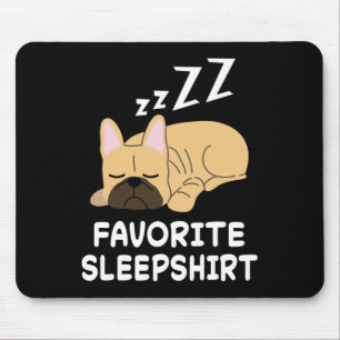 Französisch Bulldog Hunde Nickerchen Schlaf Schlaf Mousepad