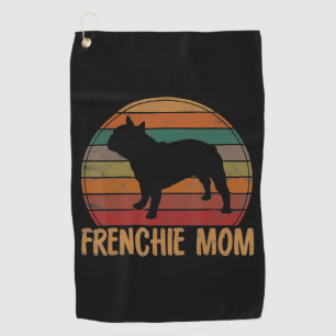 Französisch Bulldog Mama Geschenk Hund Hund Frenc Golfhandtuch