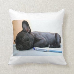 Französisch Bulldog Welpe.png Kissen