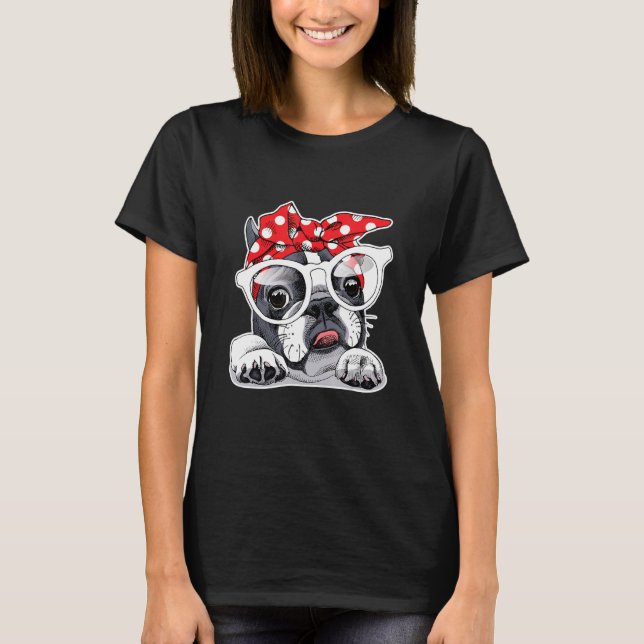 Französisch Bulldogge Frenchie Mama Mops Bulle T-Shirt (Vorderseite)