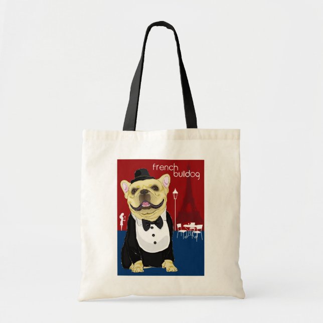 Französisch-Bulldogge Tragetasche (Vorne)
