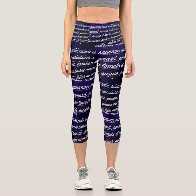 Französisch Capri Leggings (Vorderseite)