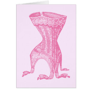 Französisch Corset Pink