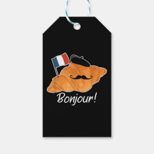 Französisch Croissant Lover France Flag Frankophil Geschenkanhänger