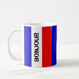 Französisch-Flag-Design-Kaffee-Tasse Kaffeetasse
