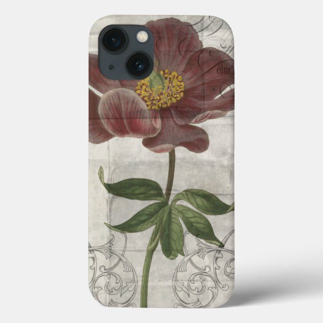 Französisch-Floral I Case-Mate iPhone Hülle (Rückseite)