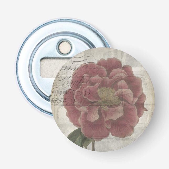 Französisch-Floral III Flaschenöffner (Vorderseite)