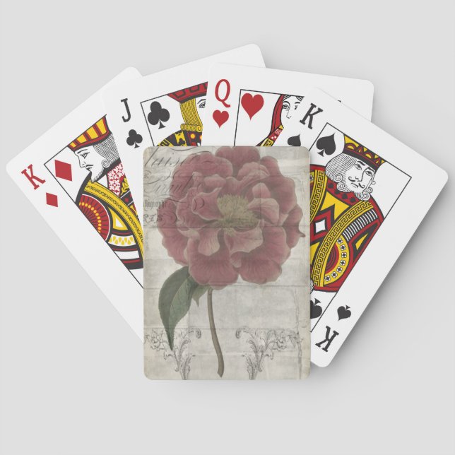 Französisch-Floral III Spielkarten (Rückseite)