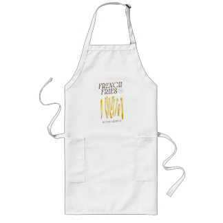 Französisch Fries Liebe Sprache Funny Apron Lange Schürze