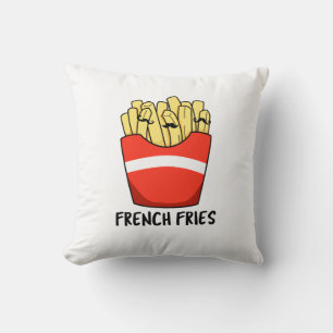 Französisch Fries Niedlich Fast Food Pun Kissen