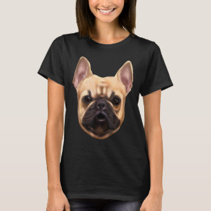Französisch Gesicht Kunst Illustration Kleidung Fr T-Shirt