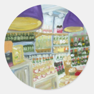FRANZÖSISCH GOURMET SHOP STICKER