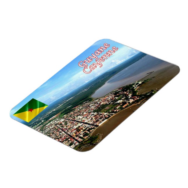 Französisch-Guayana - Cayenne - Magnet (Linke Seite)