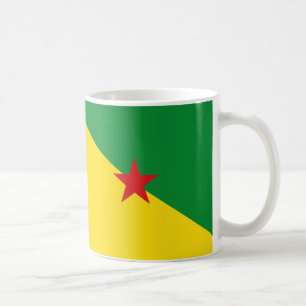Französisch-Guayana Flag Keramik Tasse