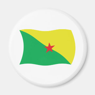 Französisch-Guayana-Flagge-Magnet Magnet