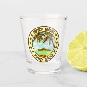 Französisch-Guayana Schnapsglas