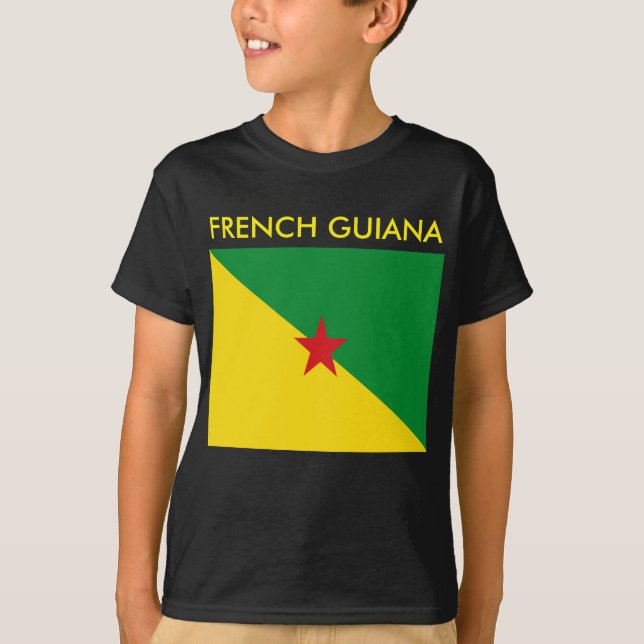 FRANZÖSISCH GUIANA T-Shirt (Vorderseite)