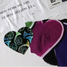 Französisch Hörner Daisy Band Klassenlehrer Herz-Aufkleber