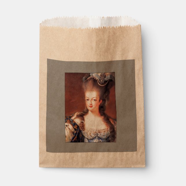 Französisch Paris Marie Antoinette Favor Taschen Geschenktütchen (Vorderseite)