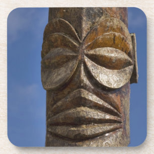 Französisch-Polynesien, Cook-Inseln, Rarotonga, Getränkeuntersetzer